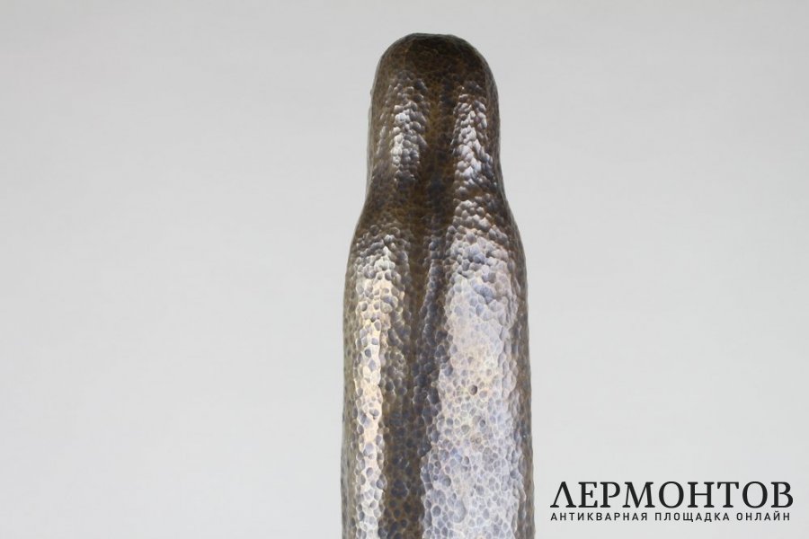 Скульптура Еврей с дочерью. Бронза. Америка, 1964 год.
