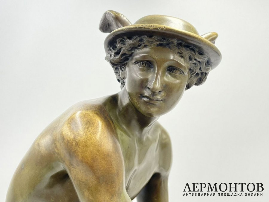 Скульптура Меркурий. Франция, Пигаль, 1870-е гг. Бронза, мрамор.