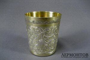 Подарочный набор Эгоист. Серебро 950 пробы. Франция, XIX век.