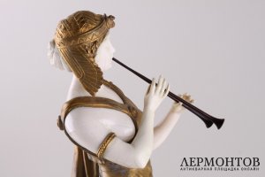Скульптура Египетская танцовщица в стиле Ар Деко. Франция, Париж, 1920-1930-е гг.