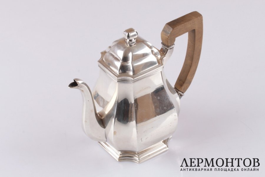 Чайник Bouchot. Серебро 950. Франция