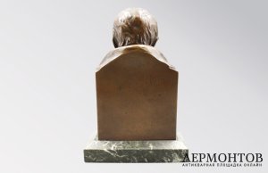 Бюст Наполеон Бонапарт. Франция, Париж, Muller, кон. 19 в. Бронза, мрамор. 