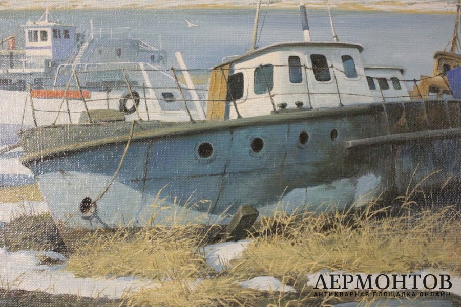 Картина. Козорезенко П.П. младший. На берегу. 2004 год