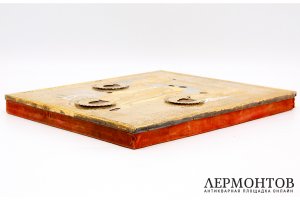 Икона Воскресение Христово в серебряном окладе. Россия, 1887 г. Темпера. Струлев Н.Ф.