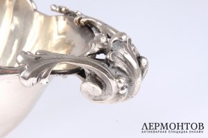 Ваза для фруктов Miracoli. СЕРЕБРО 800. Италия