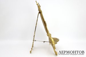 Большое настольное зеркало Триумф любви. Бронза. 19 век.