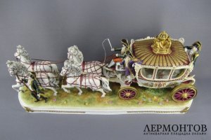 Фарфоровая композиция. Германия, начало ХХ века.
