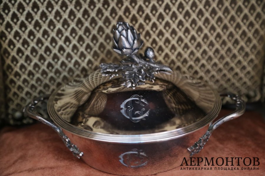 Супница P. Queille. Серебро 950. Франция