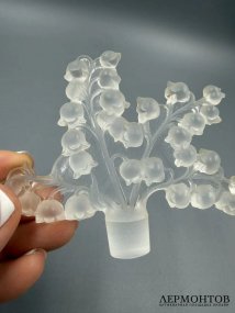 Флакон для духов «Clairefontaine». Хрусталь, Lalique, Франция, 1960–1980 годы
