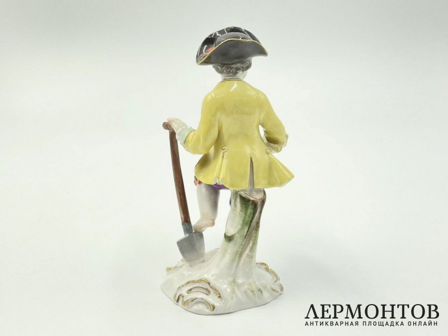 Статуэтка Садовник. Meissen, 1 пол. 20 века. Фарфор, роспись.