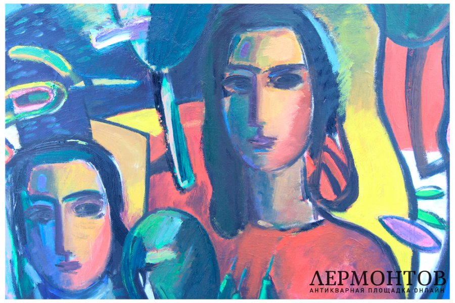 Картина. В садах Арцаха, 2010 г. Альберт Балаян. Холст, масло.