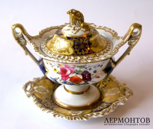 Фарфоровый десертный сервиз. Англия, Ridgway, с.1825
