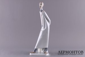 Статуэтка Доктор. Фарфор, глазурь. Испания, ман-ра Ladro, 1970-е гг.