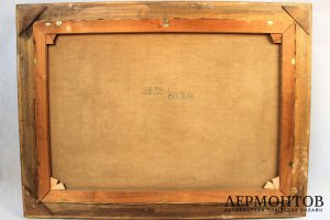 Картина. Парусник. Вальдемар Шлихтинг. Холст, масло. Германия.