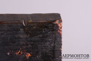 Икона  Деисус. Россия, конец 17 в. Дерево, левкас, темпера.