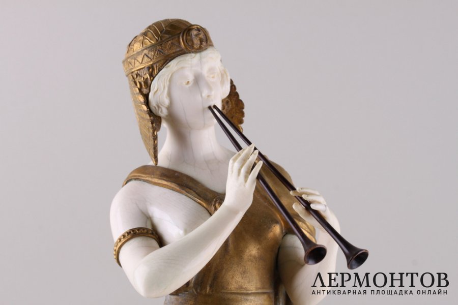 Скульптура Египетская танцовщица в стиле Ар Деко. Франция, Париж, 1920-1930-е гг.