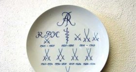 Клейма немецких фарфоровых заводов