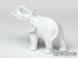 Статуэтка «Слон». Фарфор, Rosenthal, Германия, XX век