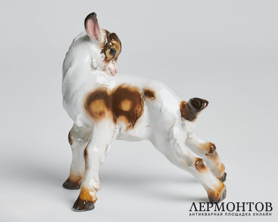 Статуэтка «Козленок». Фарфор, Rosenthal, Германия
