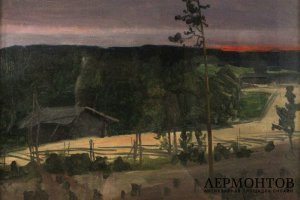 Картина. Столица Е.И. Пейзаж, 1960-е годы.