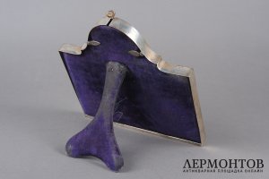Рамка для фотографии с часами. Англия, Лондон, 1911 г. Часовой механизм - Швейцария.