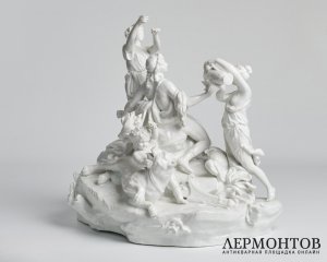 Статуэтка «Триумф Вакха». Фарфор, Германия