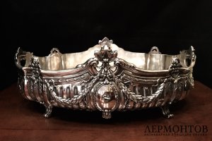 Ваза для фруктов в стиле ампир. Boulenger. Франция, Париж, XIX в.
