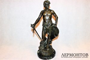 Скульптура Галльский воин. Бронза. Antoine Bofill. Франция