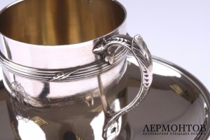 Кофейный набор Henin et Cie. Серебро 950. Франция