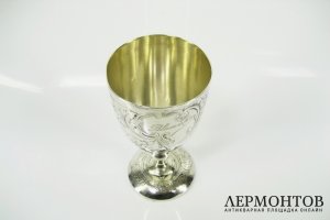 Фужер. Серебро 950 пробы. Франция, XIX век.