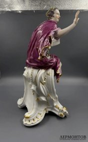 Скульптура «Муза Талия». Фарфор, Meissen, И. И. Кендлер, Германия, 2013 год