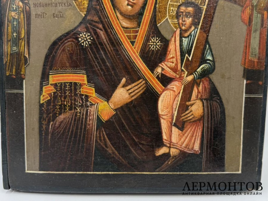 Икона Новоникитская Богоматерь. Россия, 18-19 вв. Экспертиза.
