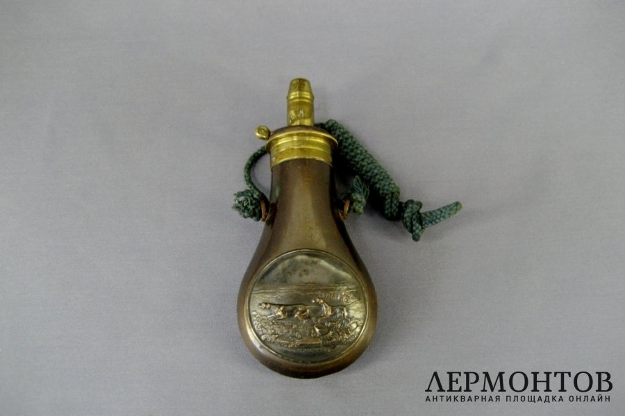 Пороховница. Металл. Европа, XIXвек.