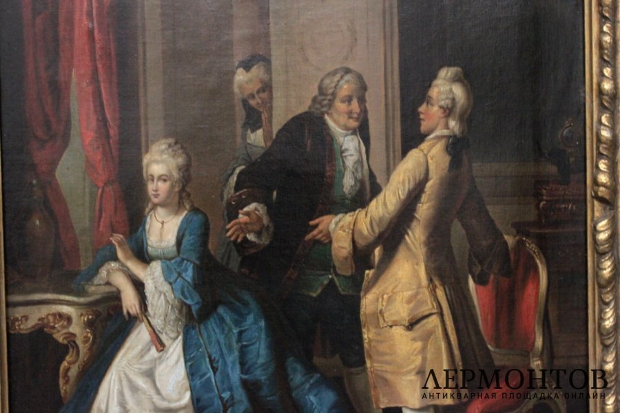 Картина. Жанровая сцена. Конец XVIII в. Франция