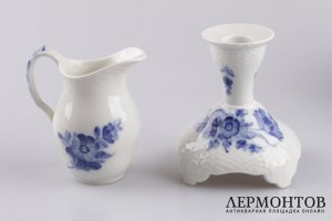 Чайный сервиз на 4 персоны. Royal Copenhagen. Дания, XX в.
