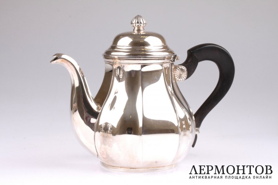 Чайно-кофейный сервиз Henin et Cie. Серебро 950. Франция