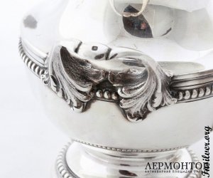 Сахарница. Серебро 950. Франция