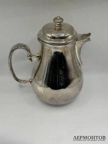 Чайно-кофейный сервиз «Albi». Сталь, серебрение, Christofle, Франция