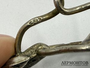 Совок для чая. Россия, кон. 19 в. Серебро 84 пробы.
