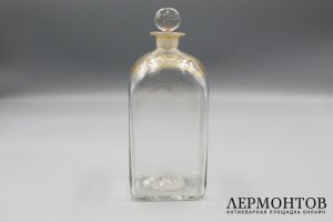 Штоф. Россия, Императорский стекольный завод, конец 18 века. Стекло.