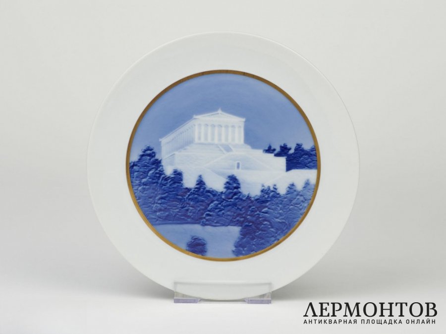 Тарелка «Вальгалла». Фарфор, Rosenthal, Германия, 1912–1914 годы