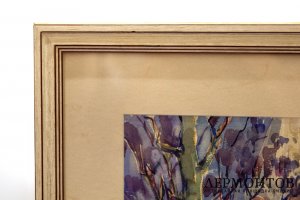 Акварель. Россия, 1983 г. Худ. Ю.Арбузов. Бумага, акварель