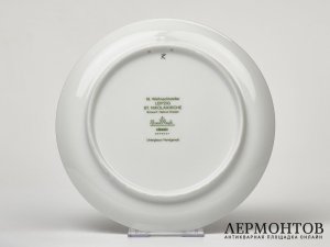 Тарелка настенная «Рождество 1992». Фарфор, Rosenthal, Германия