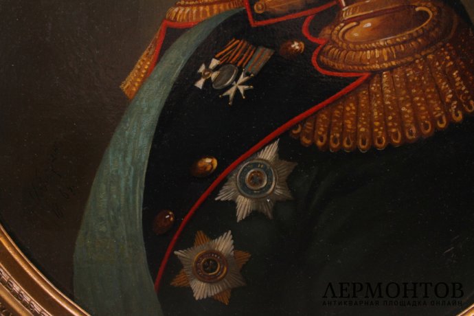 Портрет Николая I. Холст, масто. Российская империя, 1864.
