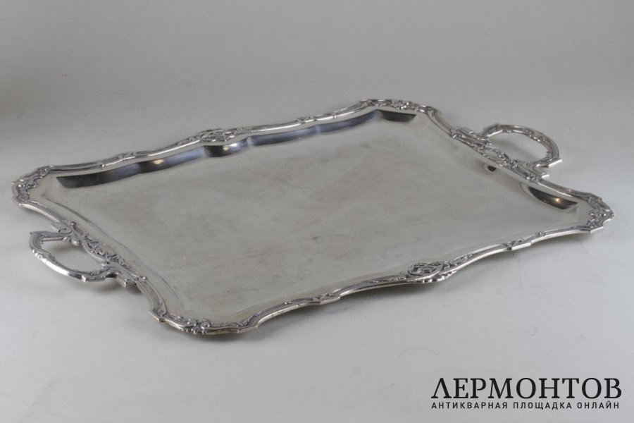 Сервиз чайно-кофейный. Серебро 900 пробы. Австрия, конец 19 века.