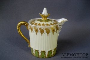 Чайный набор. Фарфор. Франция, начало XIX века.