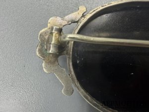 Петличная брошь «Форум». Римская мозаика, агат, смальта, серебро, Италия, 20 век