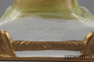 Статуэтка Маршал Экзельман. Германия, начало 20 века. Фарфор.