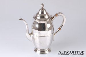 Большой чайник. Серебро 925. США