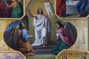 Икона многочастная Воскресение Христово. Россия, начало 20 века.